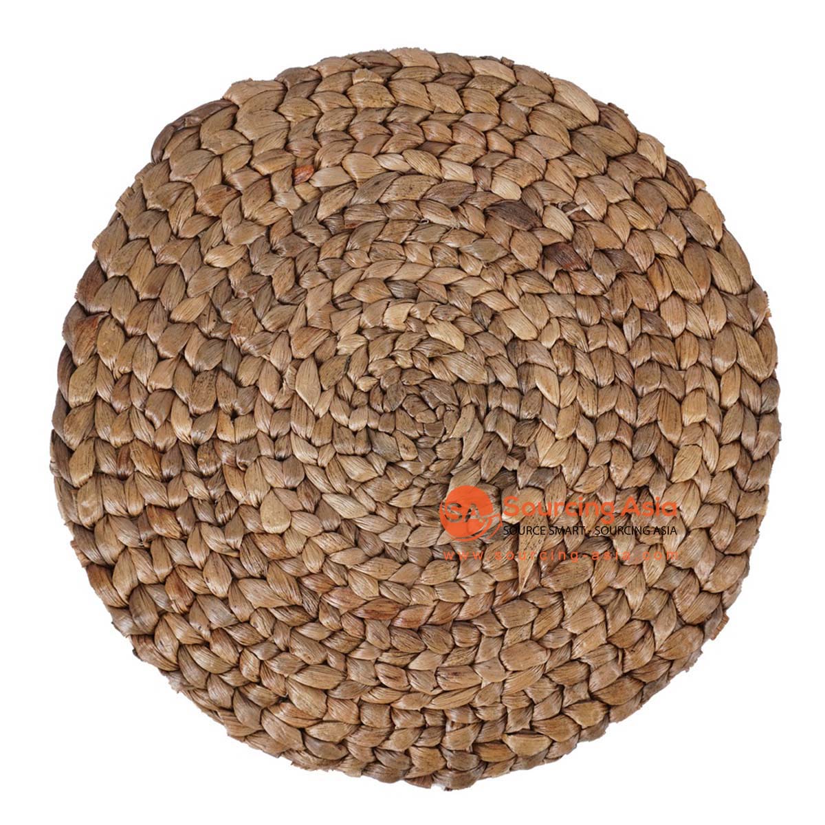 HBSC579-2 NATURAL WATER HYACINTH ROUND PLACEMAT