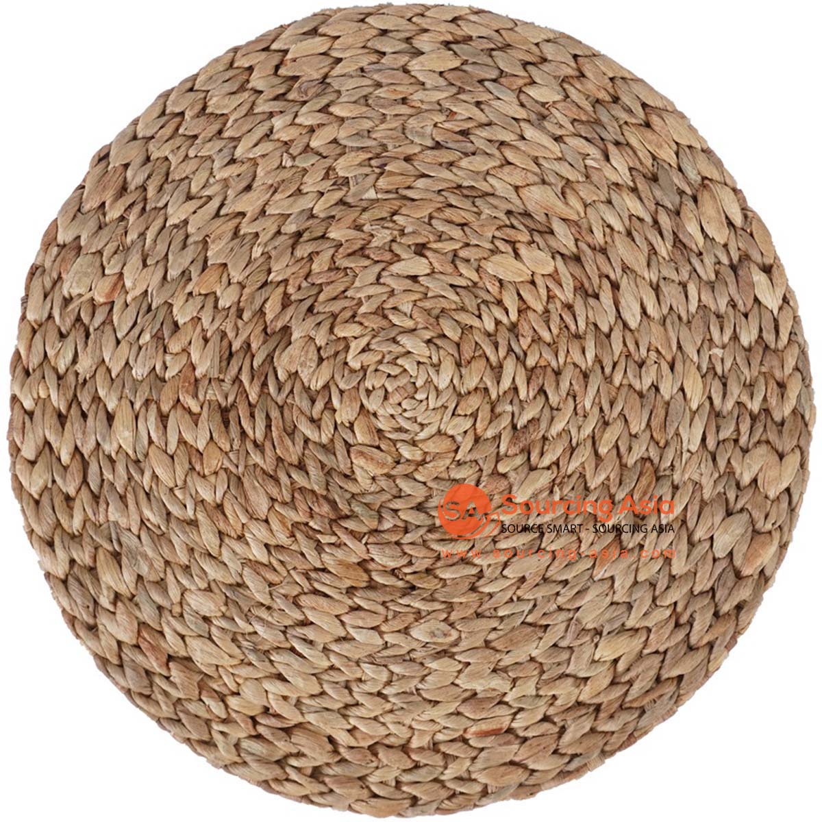 HBSC579 NATURAL WATER HYACINTH ROUND PLACEMAT