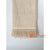HIP051 SAND COTTON THROW WITH FRINGE DETAILING ON TWO ENDS