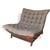 IMAL435 NATURAL RATTAN LAZY CHAIR WITH CUSHION