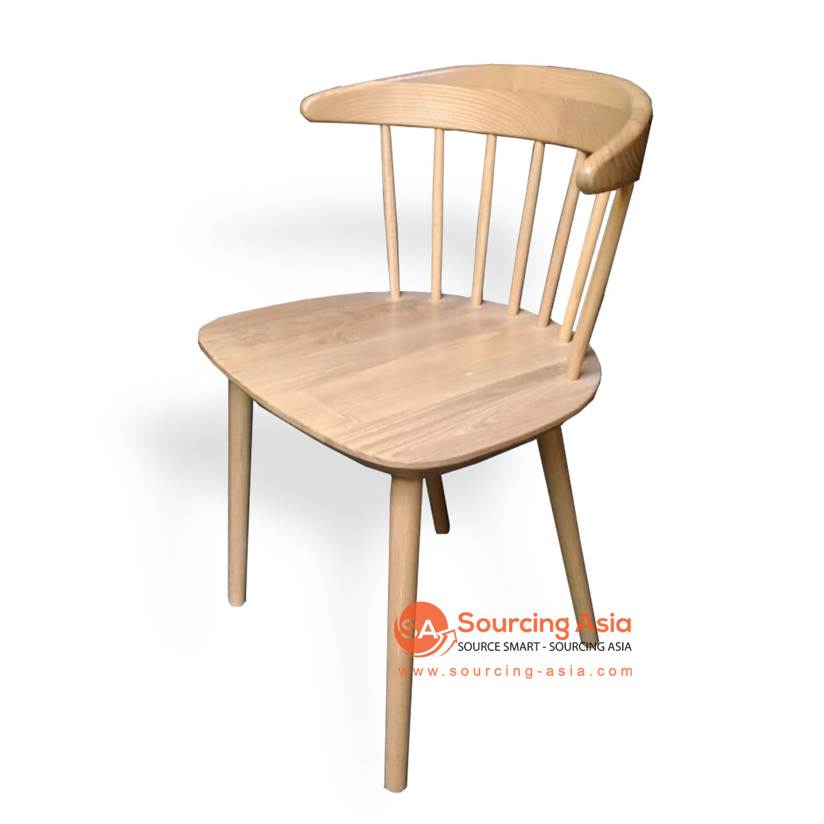 JEZ007 NATURAL TEAK WOOD COUNTRY DINING CHAIR