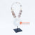 KNTC056 NATURAL SHELL COMBINATION PAPUA TRIBAL STYLE NECKLACE ON STAND DECORATION