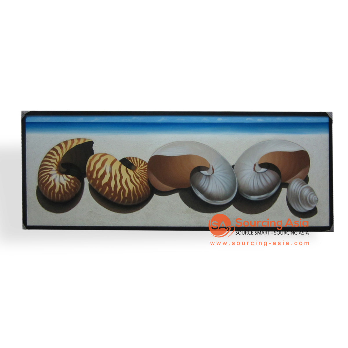 KRS469 THE SHELLS IN LANDSCAPE PAINTING