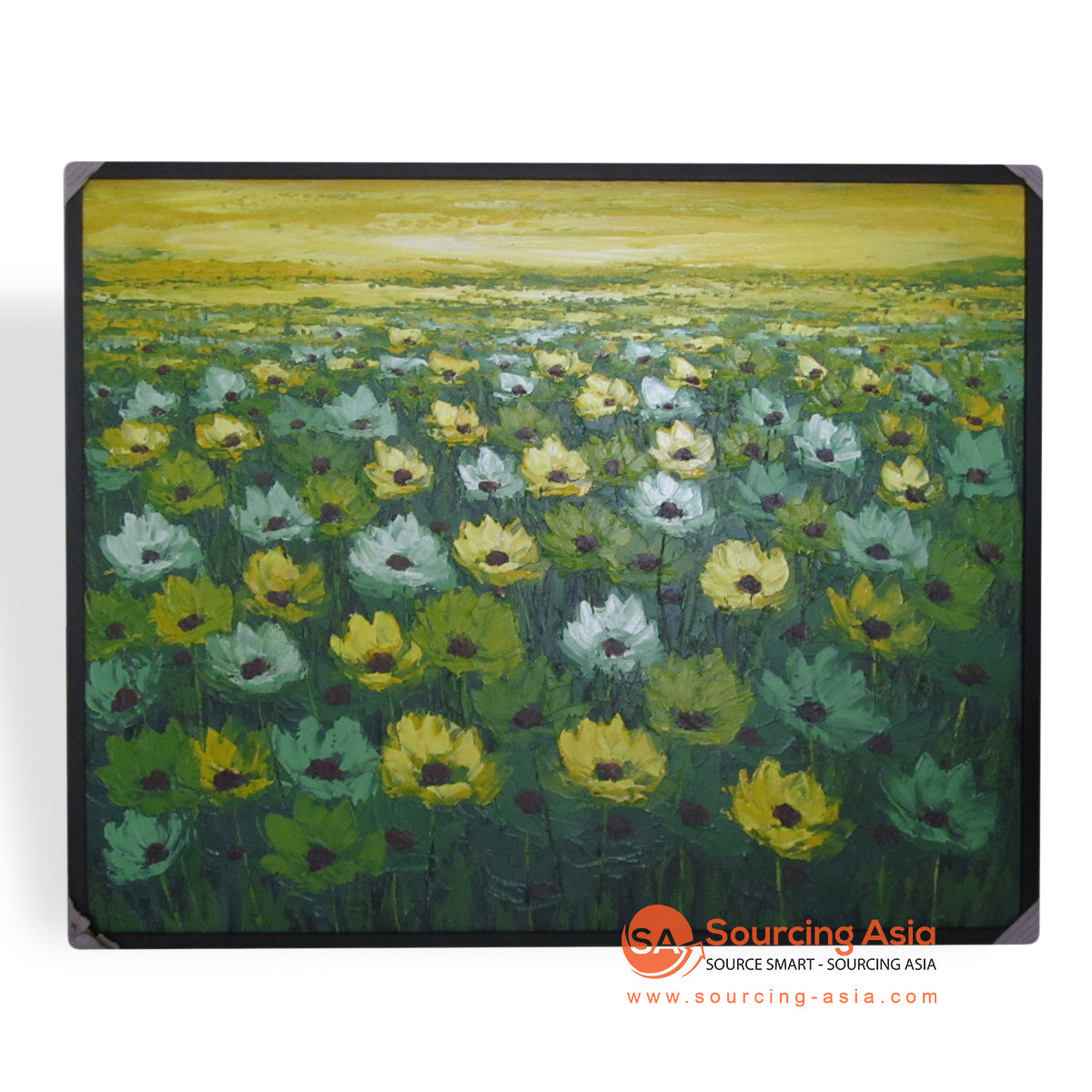 KRS474-1 FLOWERS PAINTING