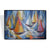 KRS475 CONTEMPORARY BOATS PAINTING