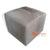 KUSJ004-2 GREY COWHIDE LEATHER SQUARE OTTOMAN