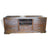 KYT-SPGP001-A MEDIUM BROWN RECYCLED TEAK WOOD FIVE DRAWERS RUSTIC ENTERTAINMENT UNIT