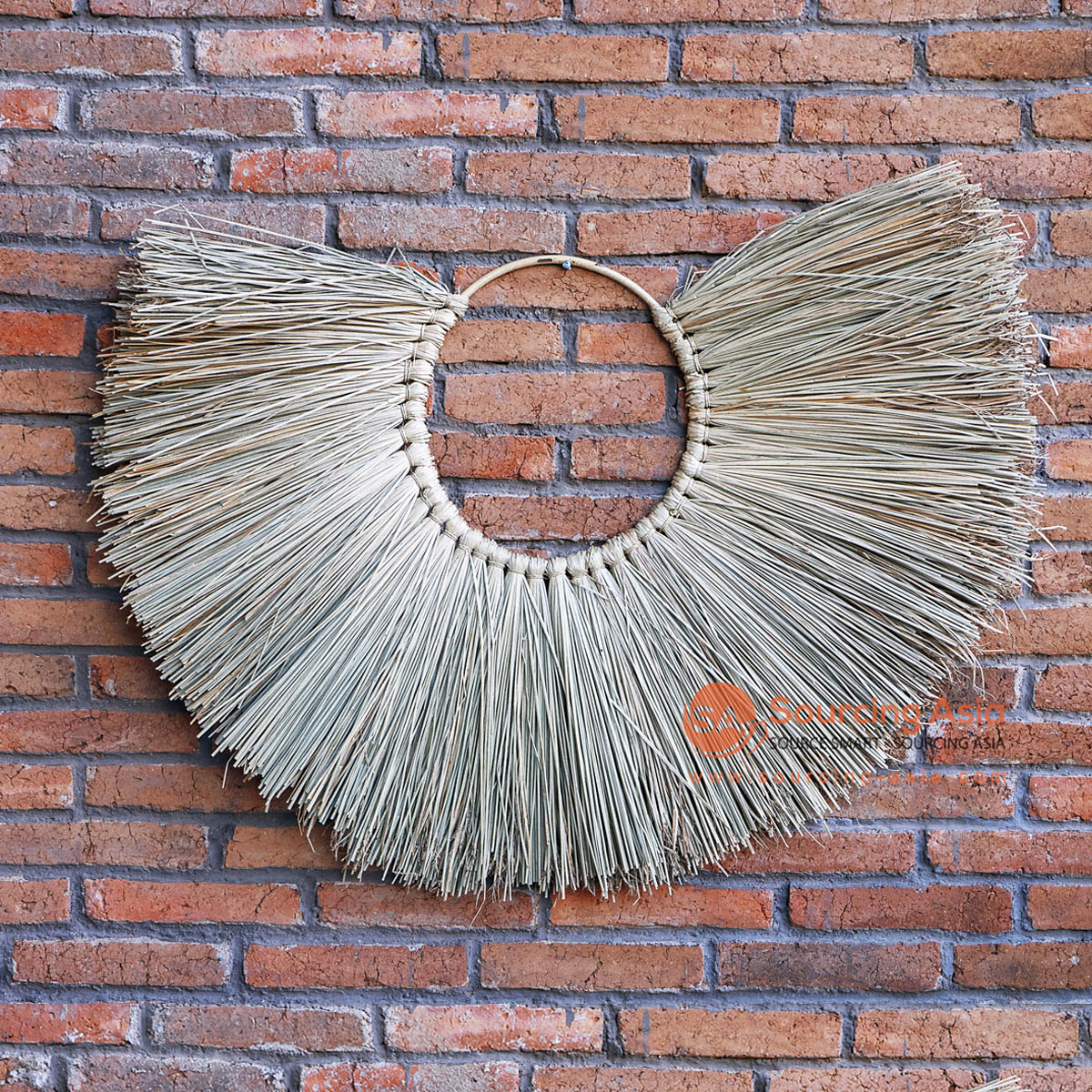 KYT266-1 NATURAL COARSE GRASS HANGING WALL DECORATION