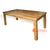 KYT30004 CHOCOLATE RECYCLED TEAK WOOD RUSTIC DINING TABLE