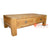 KYT60053 NATURAL RECYCLED TEAK WOOD FOUR DRAWERS SHANGI COFFEE TABLE