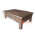 LAC048-1 WHITE WASH TEAK WOOD CARVED COFFEE TABLE
