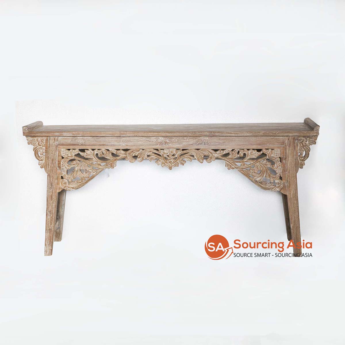 LAC060A-1 CARVED CONSOLE TABLE