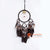LINDC001-1 BROWN FEATHERED DREAM CATCHER