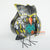 LISC016 HAND PAINTED METAL OWL DECORATION