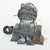 LISC031 METAL CAT DECORATION WITH BLACK HAND PAINTED