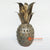 LISC033 METAL PINEAPPLE DECORATION WITH ANTIQUE GOLD HAND PAINTED