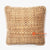 MAC038 NATURAL WOVEN BANANA SQUARE CUSHION (PRICE WITH INNER)