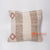 MAC069 NATURAL AND BROWN STRIPPED COTTON JUTE SQUARE CUSHION (PRICE WITHOUT INNER)