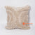 MAC087 NATURAL HAND TUFTED RAW COTTON SQUARE CUSHION (PRICE WITHOUT INNER)