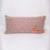 MAC089 BLUSH PINK HAND EMBROIDERED COTTON RECTANGULAR CUSHION (PRICE WITHOUT INNER)