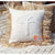 MAC163-1 NATURAL COTTON COVER CUSHION WITH SHELL AND FRINGE (PRICE WITHOUT INNER)