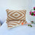 MAC189 NATURAL COTTON CUSHION COVER WITH LIGHT BROWN EMBROIDERY (PRICE WITHOUT INNER)