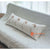 MAC270 OFF WHITE COTTON CUSHION COVER WITH PALM EMBROIDERY (PRICE WITHOUT INNER)