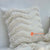MAC273 OFF WHITE RAW COTTON CUSHION COVER WITH EMBROIDERY (PRICE WITHOUT INNER)