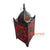 MBL004-40R ANTIQUE RED METAL SQUARE MOSQUE LAMP WITHOUT CABLE