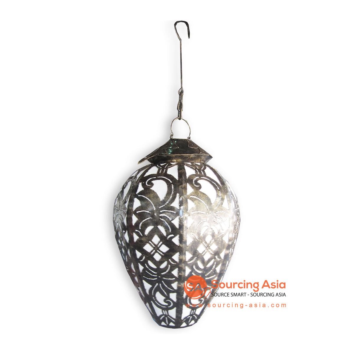 MBL010 ANTIQUE BLACK METAL DECORATIVE PENDANT LAMP