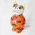 MHRC035 HAND PAINTED METAL FEMALE CAT DECORATION