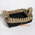 MRC020 SET OF THREE NATURAL AND BLACK MENDONG BASKETS WITH HANDLES