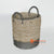 MRC168 MULTICOLOR SEAGRASS BASKET WITH HANDLE