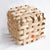 MRC197 NATURAL WOVEN BAMBOO CUBE DECORATION