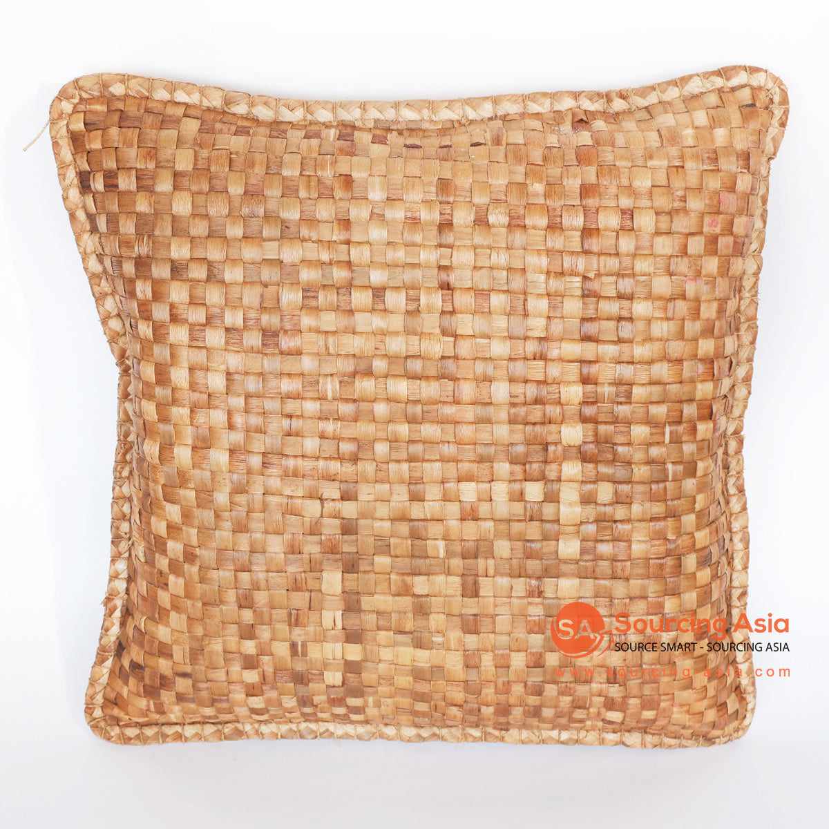 MRC239 NATURAL WATER HYACINTH SQUARE CUSHION (PRICE WITH INNER)