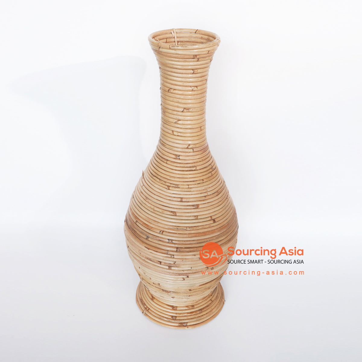 MRC251 NATURAL RATTAN VASE DECORATION