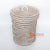 MRC255 NATURAL SEAGRASS AND WHITE RAFFIA BASKET WITH LID