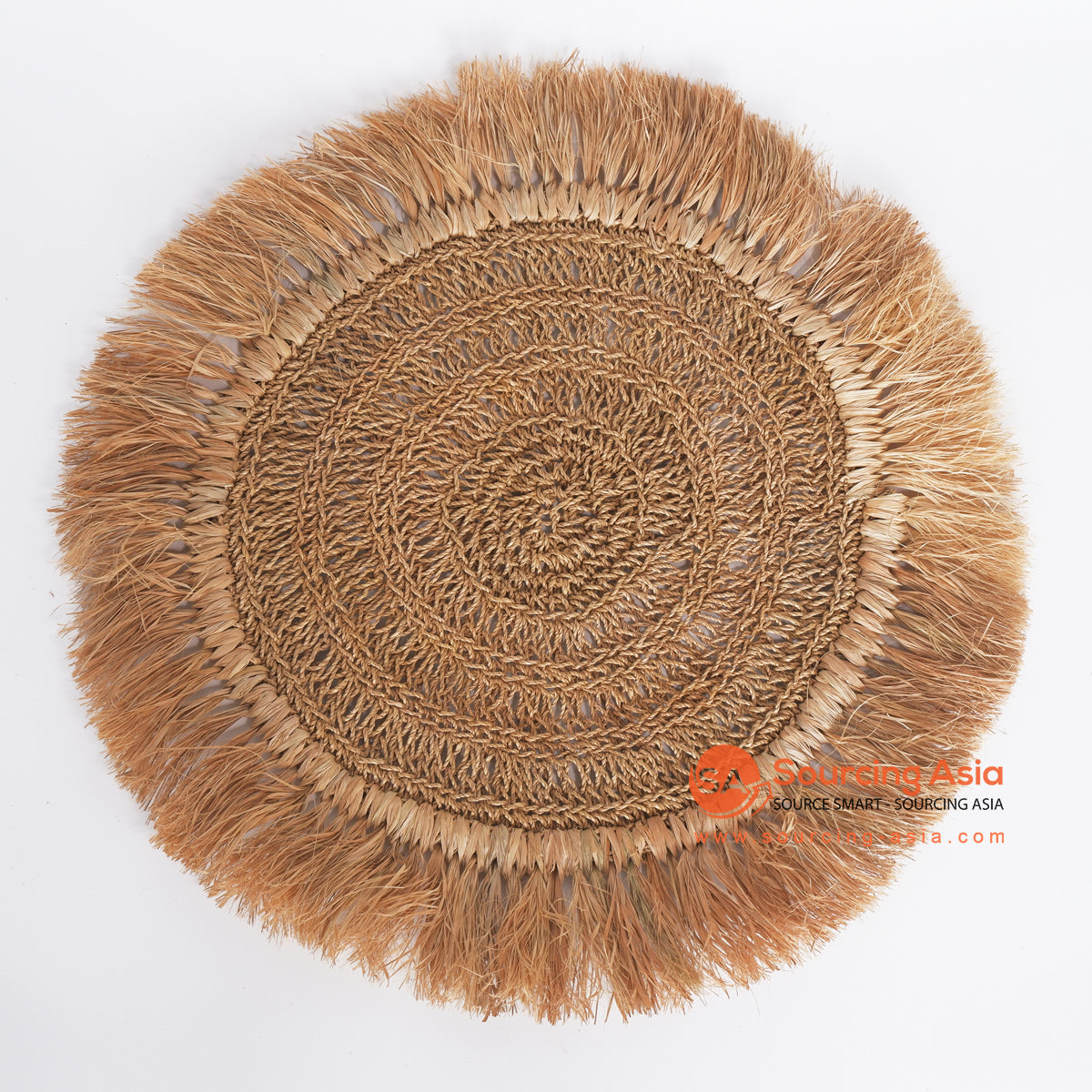 MRC333 NATURAL AGEL AND MENDONG ROUND WALL DECORATION