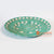 MTIC008-5 GREEN AND NATURAL WOVEN RATTAN TRAY