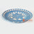 MTIC008-6 BLUE AND NATURAL WOVEN RATTAN TRAY