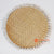 MTIC030-1 NATURAL WOVEN BAMBOO PLACEMAT WITH SHELL FRINGE