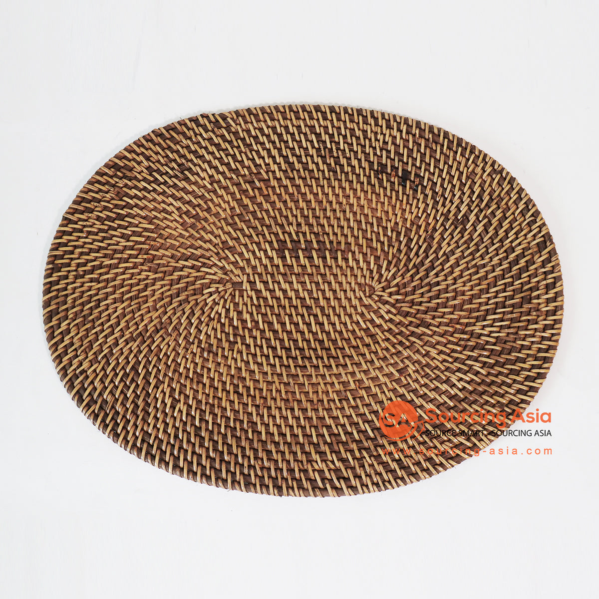 MTIC032-1 BROWN WOVEN RATTAN PLACEMAT