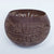 MULC018 NATURAL OLD COCONUT SHELL CARVED BOWL