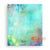 MYS128 ABSTRACT TURQUOISE PAINTING