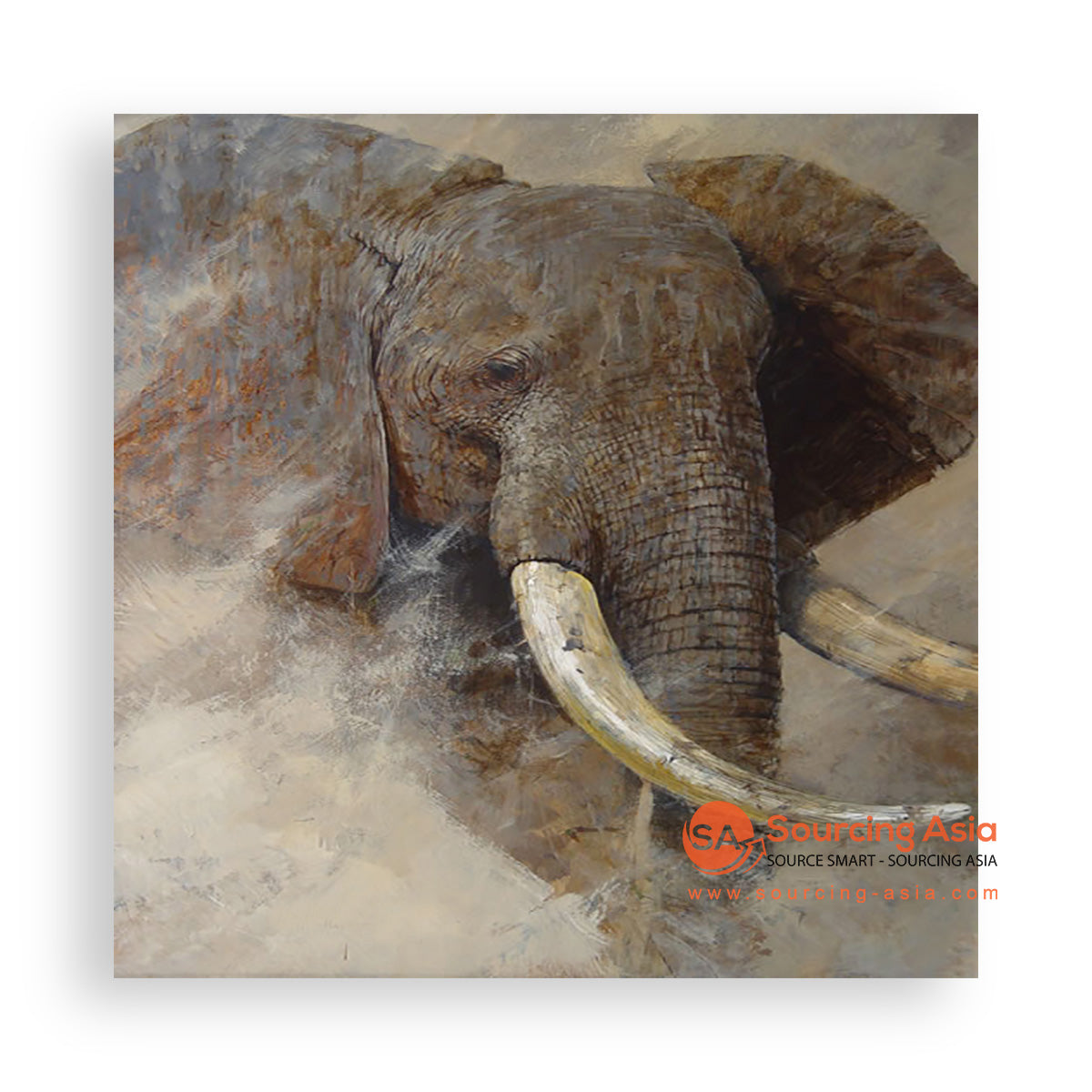 MYS151 THE ELEPHANT PAINTING