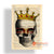 MYS173 SKULL AND CROWN PAINTING