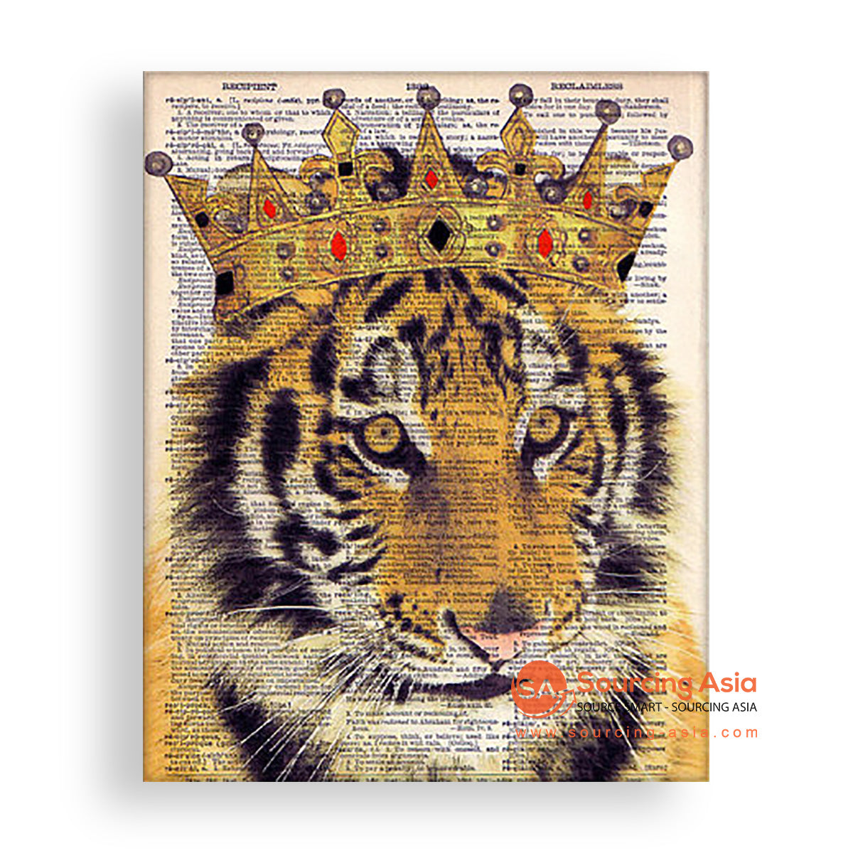 MYS174 TIGER KING PAINTING