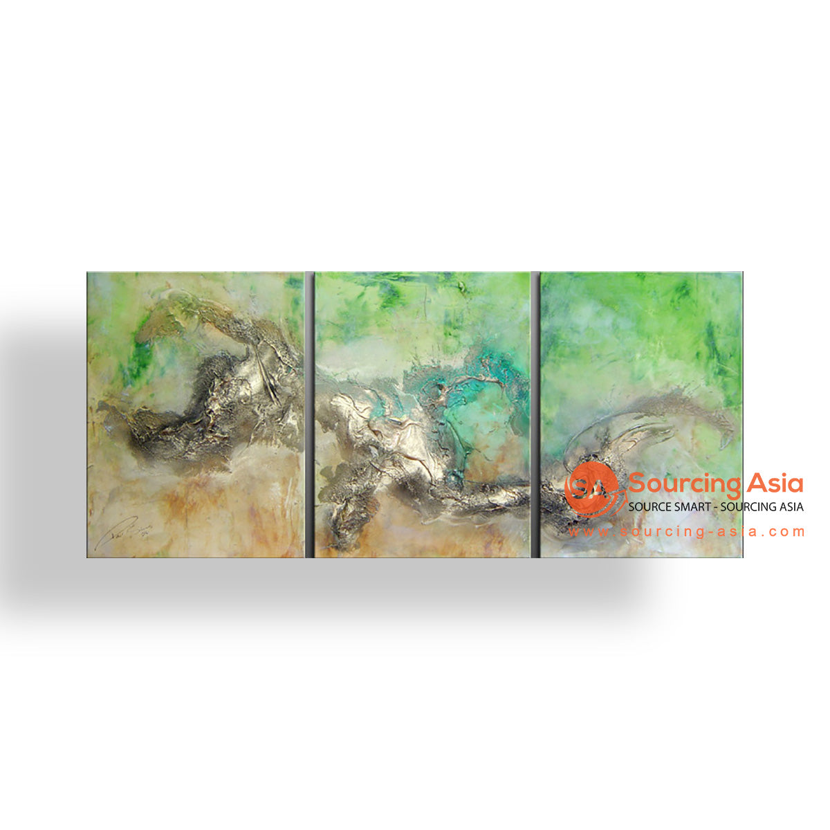 MYS227 ABSTRACT LANDSCAPE PAINTING