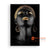 MYS324 AFRICAN WOMAN IN GOLD PAINTING