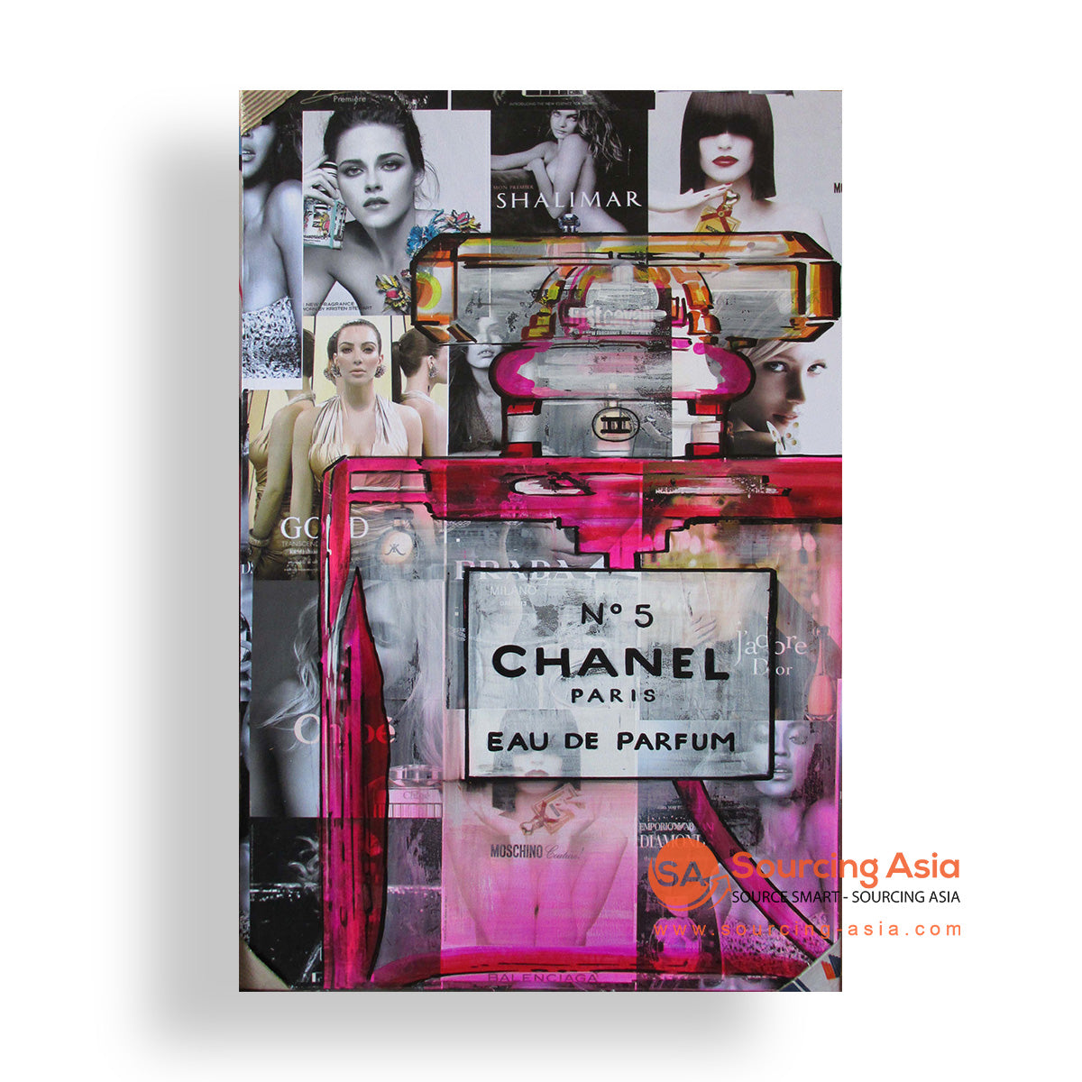 MYS329 CHANEL PERFUME PAINTING
